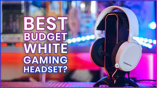 Best Budget White Gaming Headset SteelSeries Arctis 3 Review [upl. by Irtimid660]