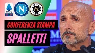 Conferenza stampa Spalletti 🎙  Napoli Spezia  VIDEO INTEGRALE [upl. by Everett]