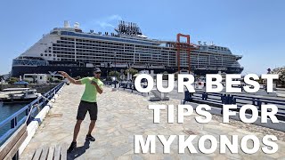 Visiting Mykonos on Your Own from the Cruise Pier [upl. by Riana]