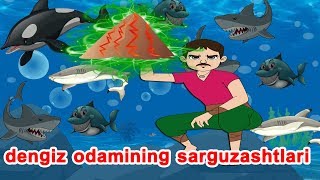 dengiz odamining sarguzashtlari  multfilm  Ozbek multfilmlari  Ozbek ertaklari [upl. by Odnavres747]