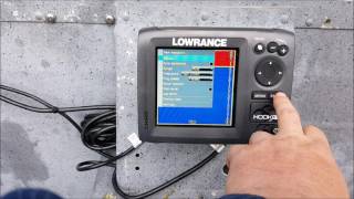 Lowrance hook 5 overview [upl. by Aleacem]