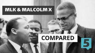 Martin Luther King and Malcolm X Compared [upl. by Pinelli]