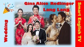 🔔 Lang Lang’s marriage exclusive 💐 Gina Alice Redlinger 💒 [upl. by Anirres144]