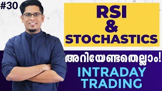 RSI amp Stochastics Indicator Strategy for Profits in Intraday Trading  Learn Technical Analysis E 30 [upl. by Edualc]