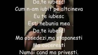 Madalina Manole  Date iubesc Lyrics [upl. by Formenti]