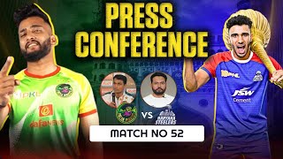 PKL Press Conference M 52 Patna Pirates vs Haryana Steelers  FT Jaideep Shubhum [upl. by On]