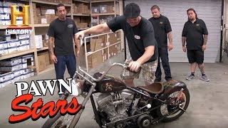 Pawn Stars Harley Heaven  History [upl. by Nelac]