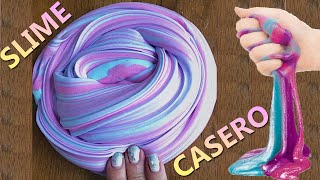 COMO HACER SLIME FACIL 1 INGREDIENTE  SIN BORAX [upl. by Cerell]