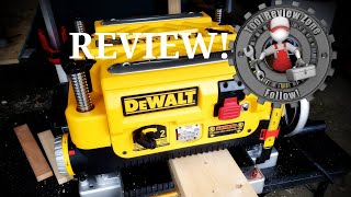 Dewalt 15 Amp 13quot Planer REVIEW DW735 [upl. by Snave535]