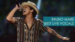 Bruno Mars Best Live Vocals [upl. by Pierpont]