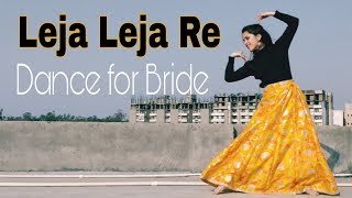 Leja Leja Re Dance • Wedding Choreography • Dhvani Bhanushali • Easy Dance steps [upl. by Bennink207]