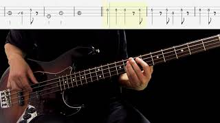 Bass TAB The Long And Winding Road  The Beatles [upl. by Meter]