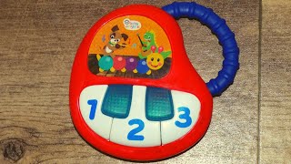 Baby Einstein Keys to Discover Piano toy review [upl. by Attenyl]