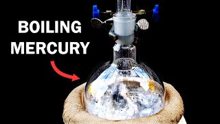 Distilling Mercury Metal [upl. by Nnylrats815]