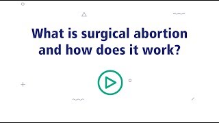 How does surgical abortion work [upl. by Peterec388]