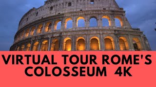 Rome Colosseum Virtual Tour with Roman Guide [upl. by Yauq998]