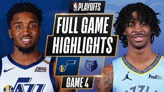 1 JAZZ at 8 GRIZZLIES  FULL GAME HIGHLIGHTS  May 31 2021 [upl. by Lonna]