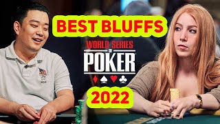 World Series of Poker Main Event 2022 Best Bluffs [upl. by Rudin]