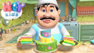 Pat A Cake song 🎂 🍰 HeyKids  Nursery Rhymes [upl. by Nalyac]