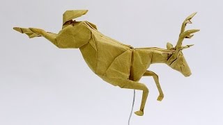 How to make an Origami Deer [upl. by Bolten]