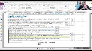 20210122Présentation du formulaire de déclaration de revenus Québec [upl. by Apurk916]