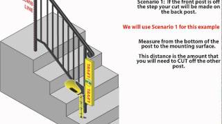 How To Install a DIY Handrail  Do It Yourself Handrail [upl. by Audrye563]