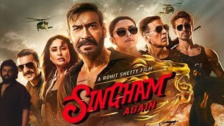 Singham Again Movie in Hindi 2025  Singham Ajay Devgan  Akshay Kumar Tiger Shroff Deepika [upl. by Sixel]