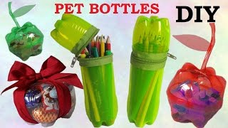 10 DIY Creative Ways to Reuse  Recycle Plastic Bottles part 1 [upl. by Viehmann]