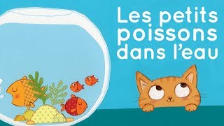 Les petits poissons dans leau  Comptine traditionelle avec paroles [upl. by Lietman]