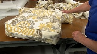 How to Make Armchair Cushions [upl. by Muirhead]