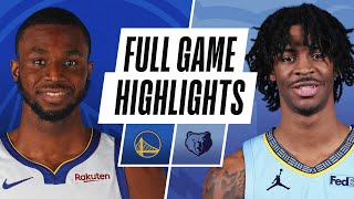 WARRIORS at GRIZZLIES  FULL GAME HIGHLIGHTS  March 19 2021 [upl. by Renick]