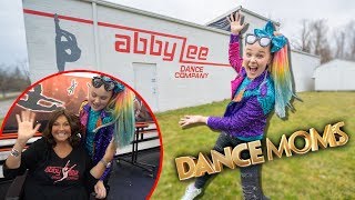 TOUR OF THE quotDANCE MOMSquot SET ALDC Original Studio  JoJo Siwa [upl. by Nevetse272]