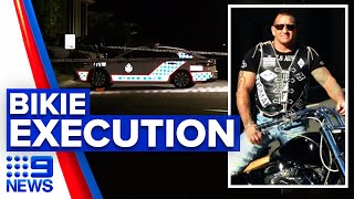 Former bikie shot dead on Gold Coast  9 News Australia [upl. by Renelle258]