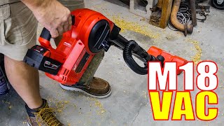 HEPA VAC  Milwaukee 094020 M18 FUEL Compact Vacuum Review [upl. by Enomys801]