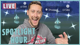 Shuppet Spotlight Hour In Pokemon GO [upl. by Dupuis]