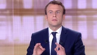 Emmanuel macron quotCest de la poudre de perlimpinpinquot [upl. by Zanas]