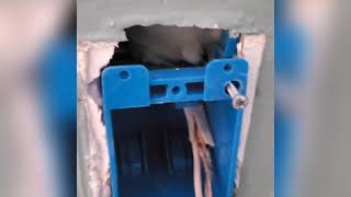 Replacing a Loose or Broken Electrical Outlet Box [upl. by Araas]