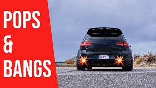 Unitronic Stage 2 Burble Tune Review  VW MK7 GTI [upl. by Brote173]