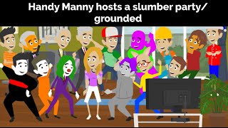 Handy Manny hosts a slumber party and gets grounded [upl. by Nuahsyar884]