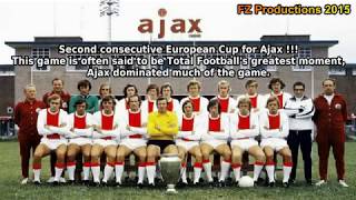 19711972 European Cup AFC Ajax All Goals Road to Victory [upl. by Hamann]