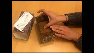 Enigma Decode Puzzle Box solution  Open amp Close [upl. by Bonnibelle]