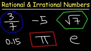 Rational and Irrational Numbers [upl. by Norrek560]