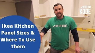 Ikea Kitchen Panel Sizes amp Where To Use Them [upl. by Teague]