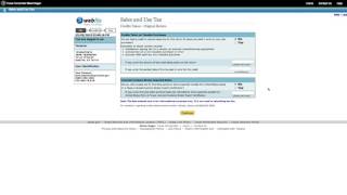 How to File a Sales Tax Return Electronically as an Outlet Filer Official [upl. by Gabby33]