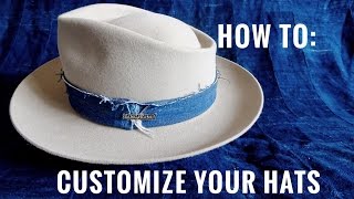 How To Customize Your Own Hat  Nathan McCallum [upl. by Ahsyen]