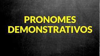 📌Pronomes demonstrativos Prof Alda [upl. by Orit466]