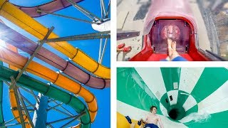 GIANT WATERPARK RESORT Wilderness Resort Wisconsin Dells All Parks POV [upl. by Wendell]