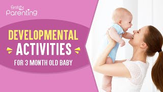 3MonthOld Baby Development Activities [upl. by Landa]