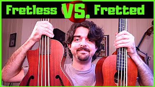 Fretless Vs Fretted UBass [upl. by Jany]