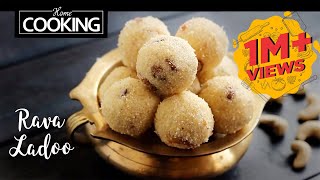 Rava Ladoo  Sooji Ladoo  Quick Indian Sweets [upl. by Genni]